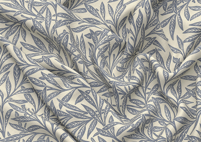 William Morris Willow, Indigo - Made to Measure Curtains - Image 4